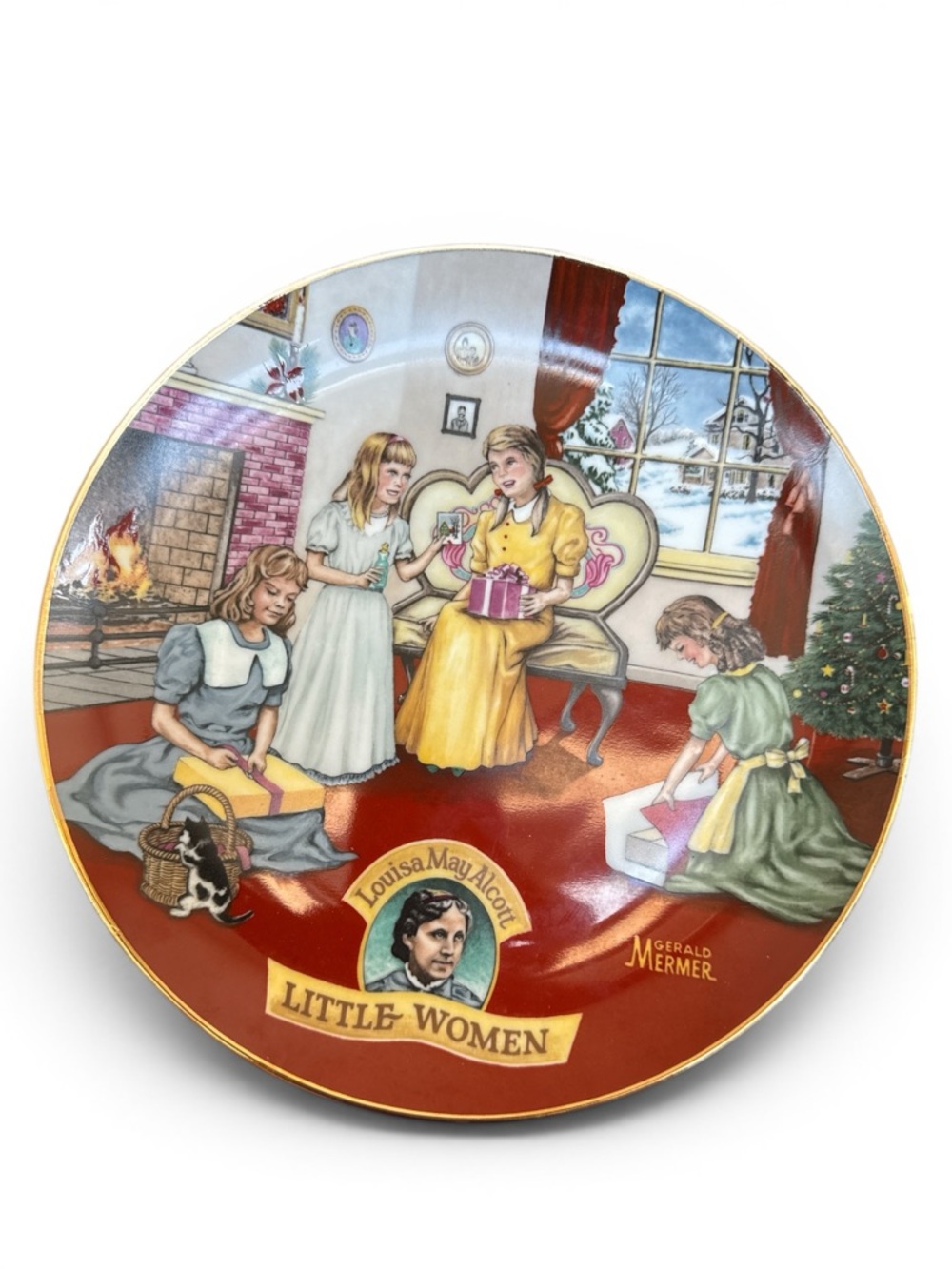LITTLE WOMEN Plate American Classics Louisa May Alcott Plate Vlll Gerald Mermer